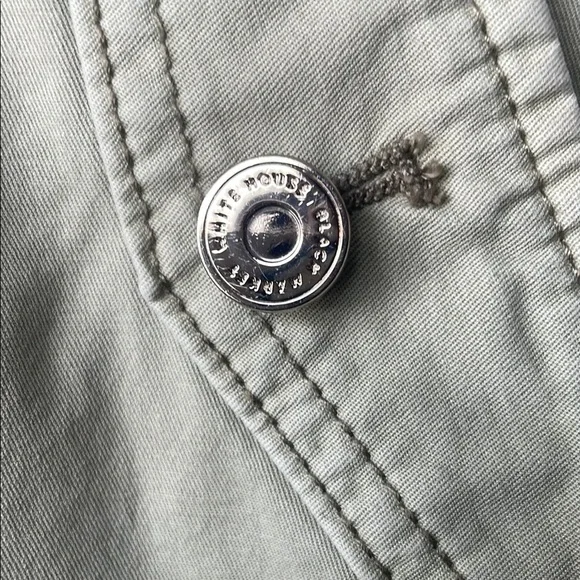 White House Black Market Tan Cargo Jumpsuit Relaxed Fit - Picture 2 of 10